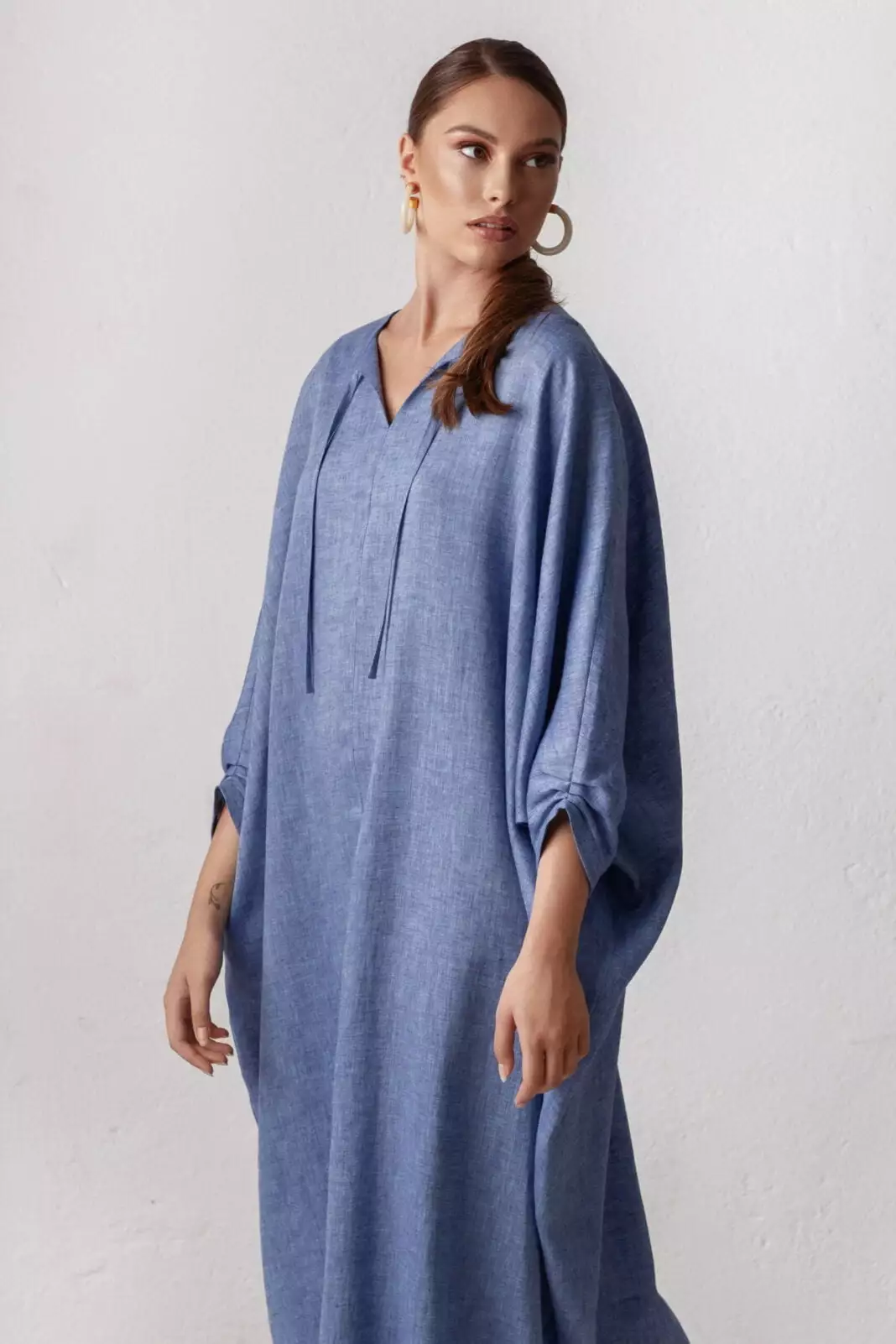 Linen 2024 caftan dress